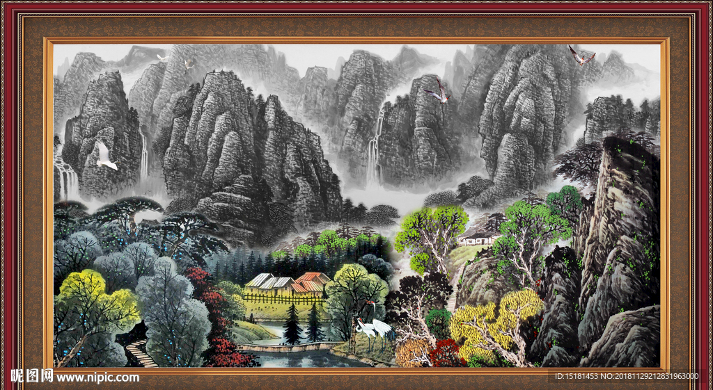 山水风景图