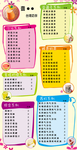 饮品价格表