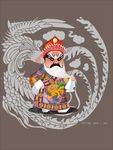 手绘京剧人物