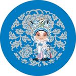 手绘京剧人物