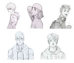 素描人物