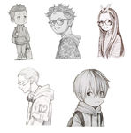 素描人物