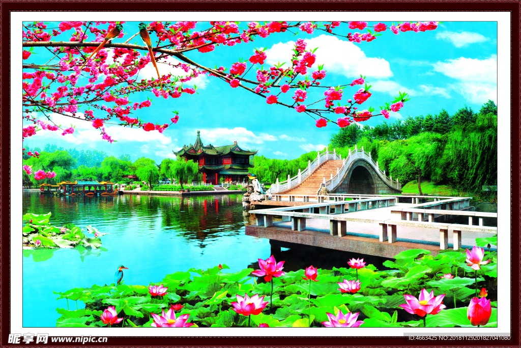 小桥流水