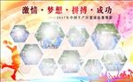石药 展板 照片墙 蓝球