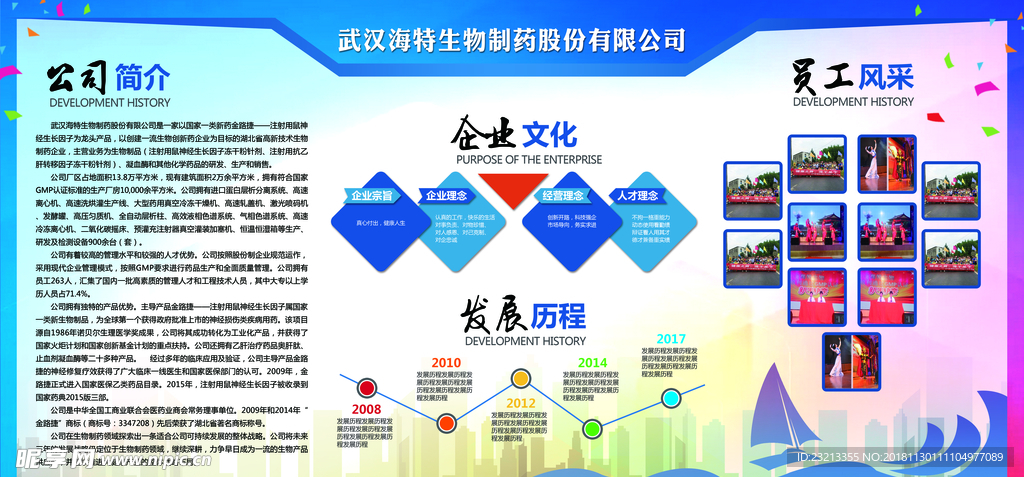企业文化海报