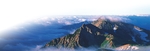 大山 天空