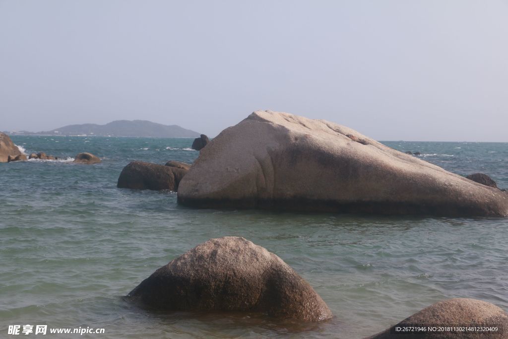 石头海边