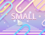 时尚的节日新年抽象SMALL