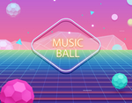 时尚的节日新年抽象BALL