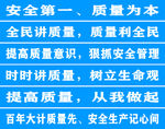 工地安全标语