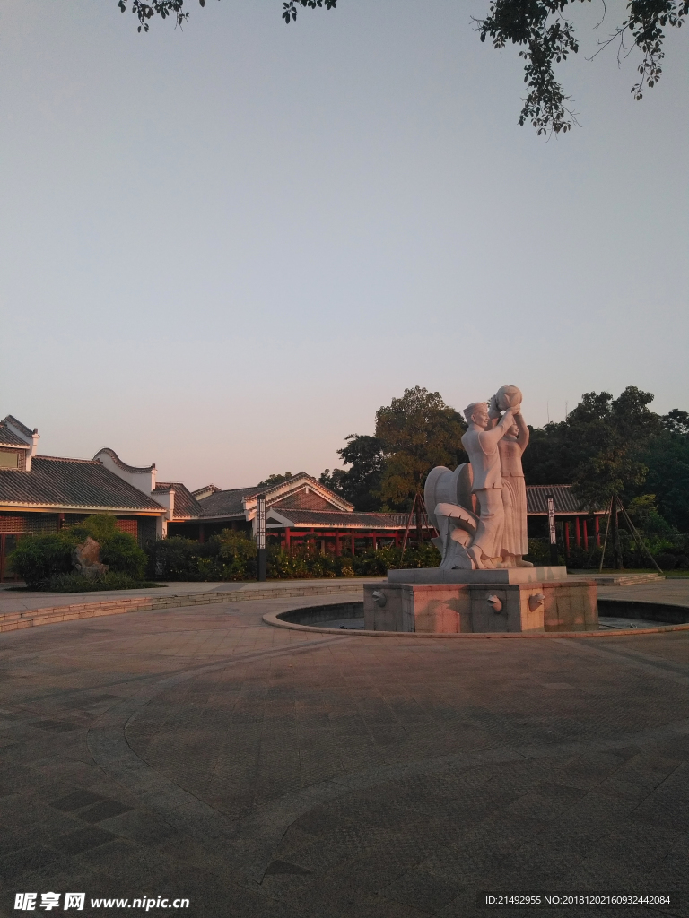 雕像 建筑