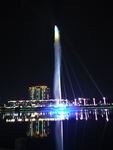 河源夜景   新丰江音乐喷泉