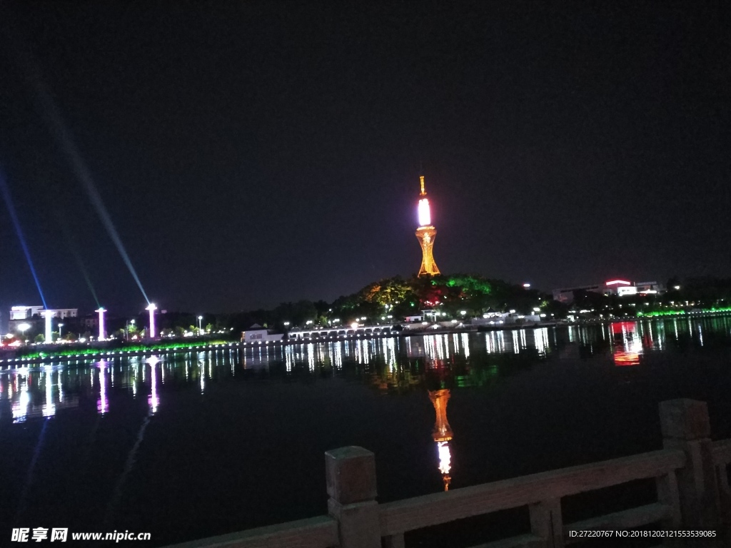 东江夜景