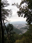 水坑景区卓峰山看龙川县城