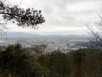 水坑景区卓峰山 看县城