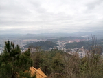 卓峰山看龙川县城