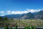 云南大理 苍山 田地