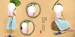 儿童相册模板 广告设计 写真