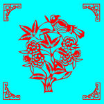 花鸟剪纸