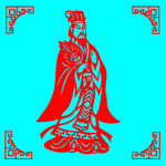 孔明剪纸