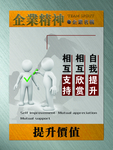 企业价值文化宣传板