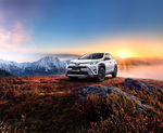 RAV4荣放 日出背景