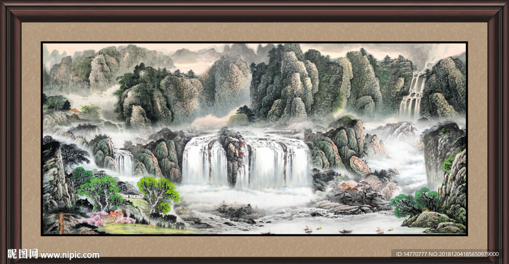 山水风景画