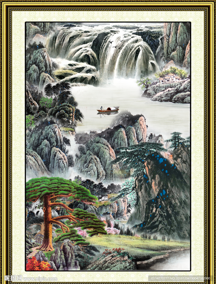 山水风景画