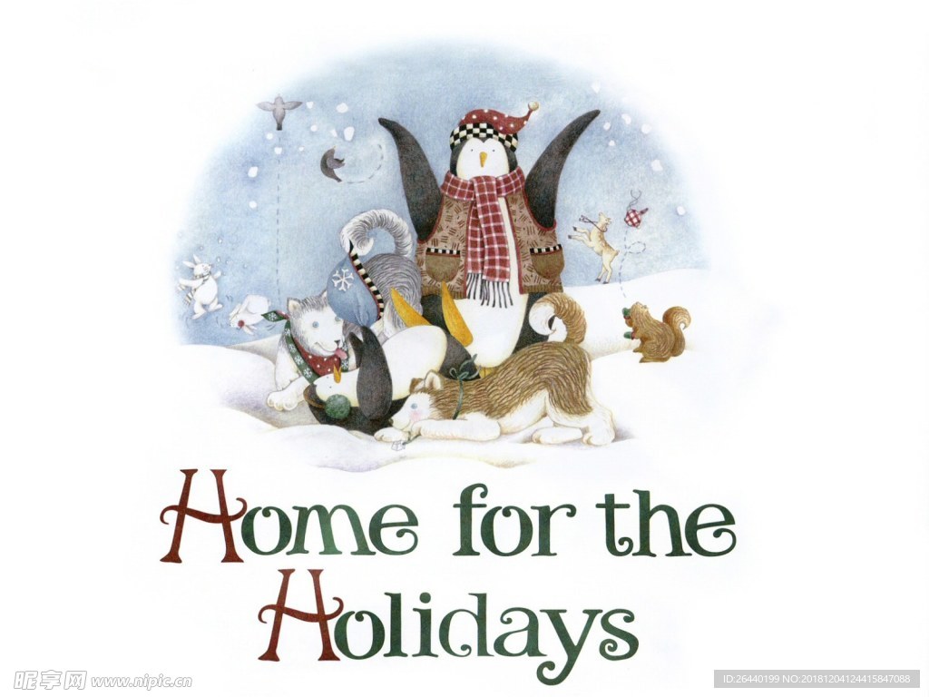 2019年新春猪年贺岁吉祥圣诞