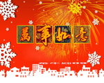 2019年新春猪年贺岁吉祥圣诞