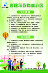 创建示范物业小区