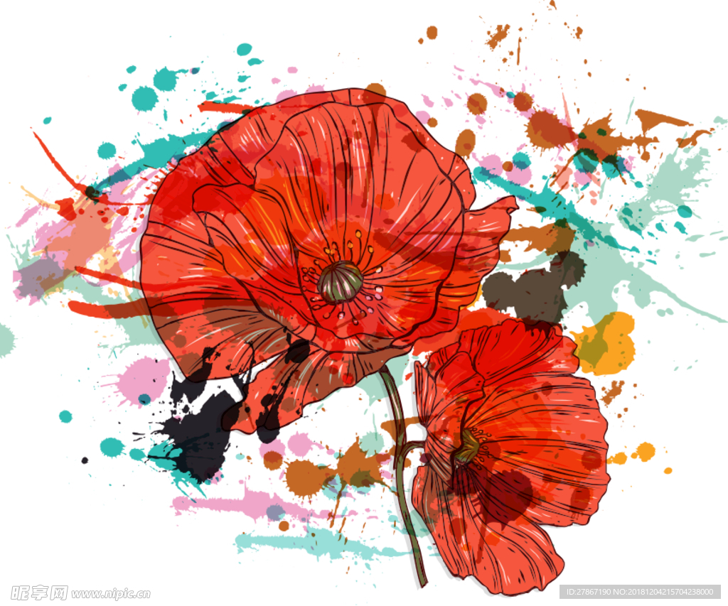 花