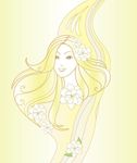 茉莉花美女