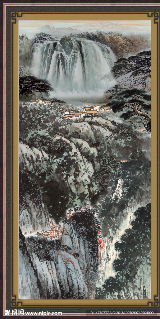 山水国画