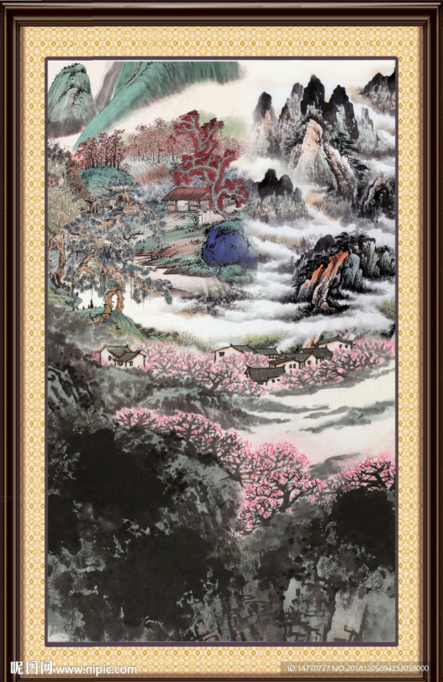 山水风景画