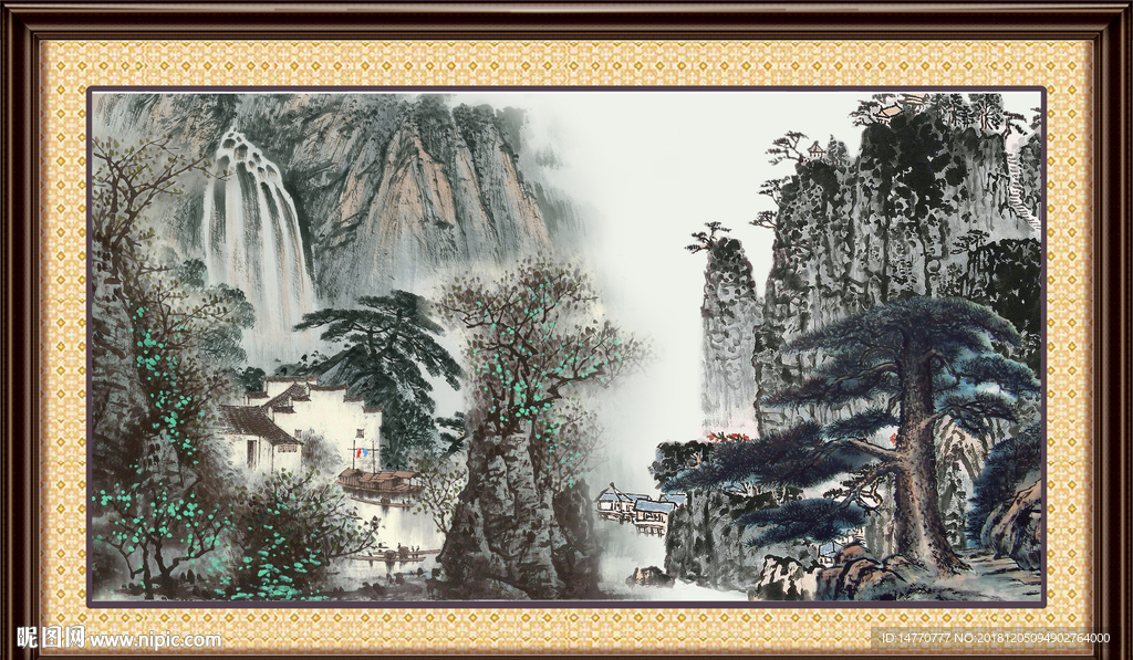 山水风景画
