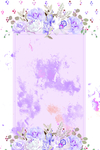 创意紫花