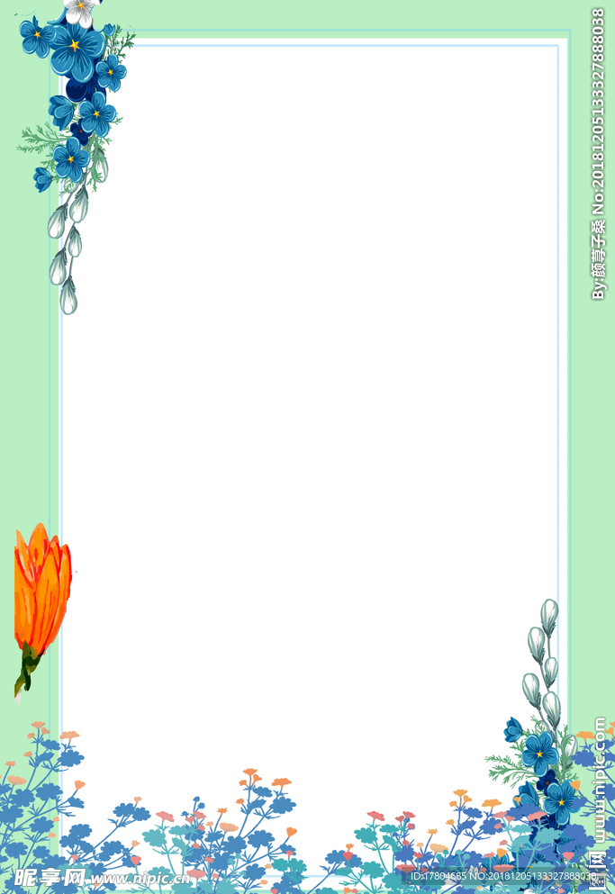 花海报