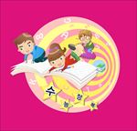 卡通学生图片