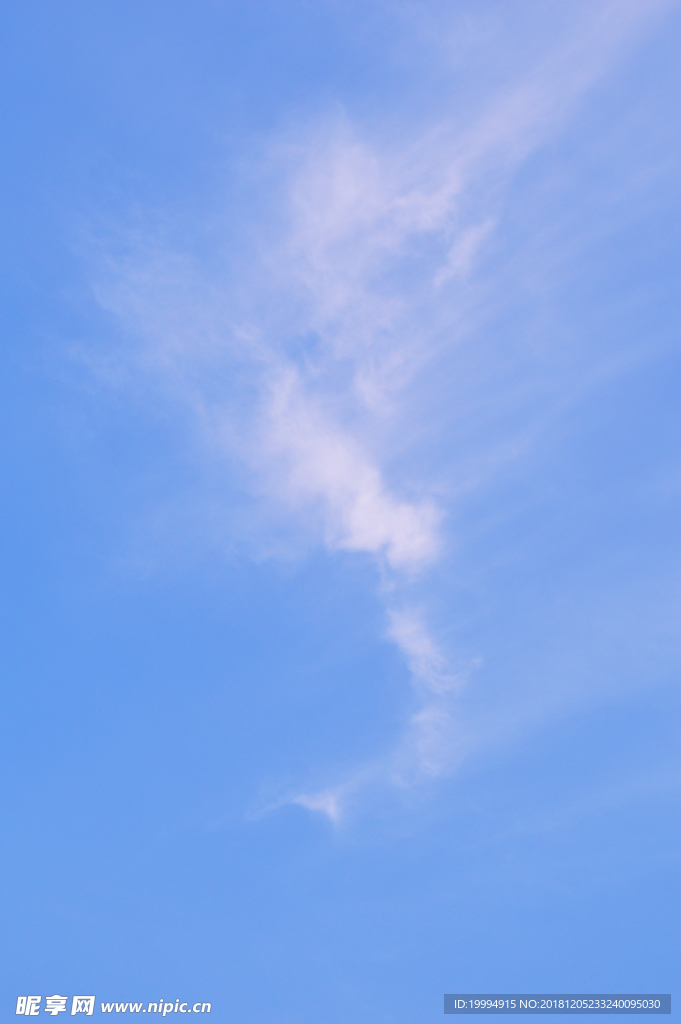 天空白云云朵图片