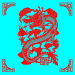 龙剪纸