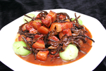 茶树菇烧肉