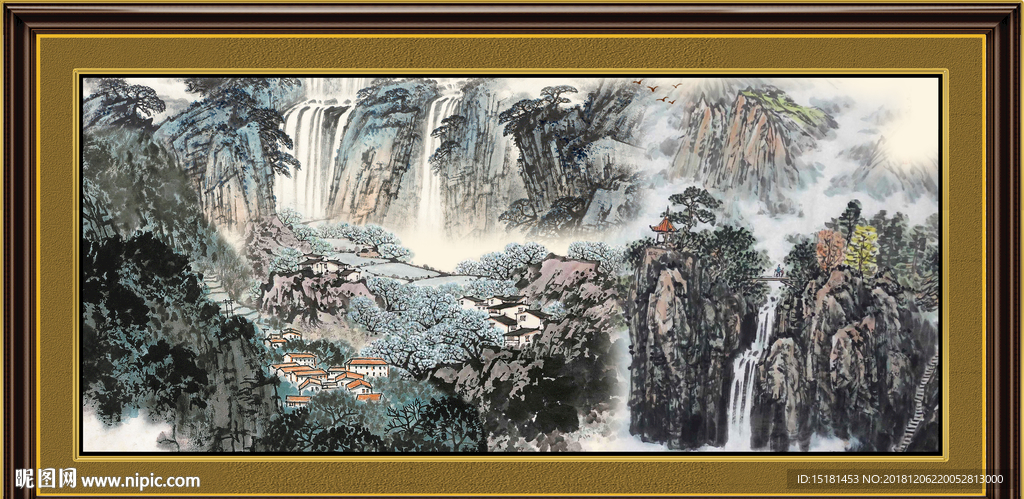 国画山水