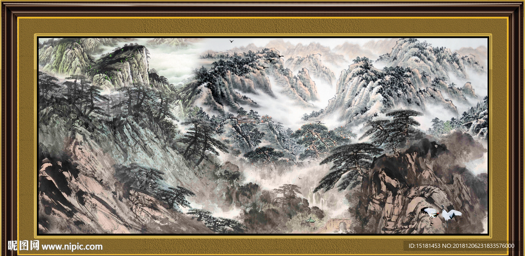国画山水