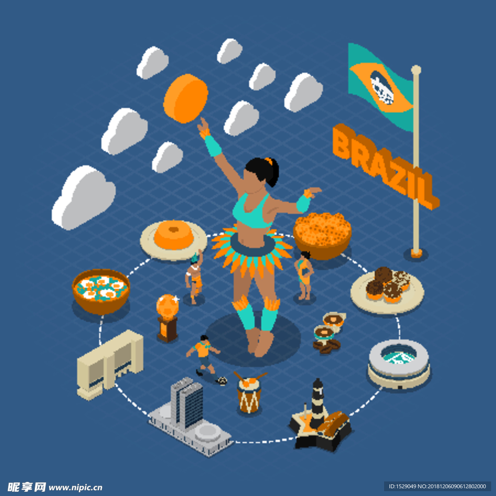 3D生活场景