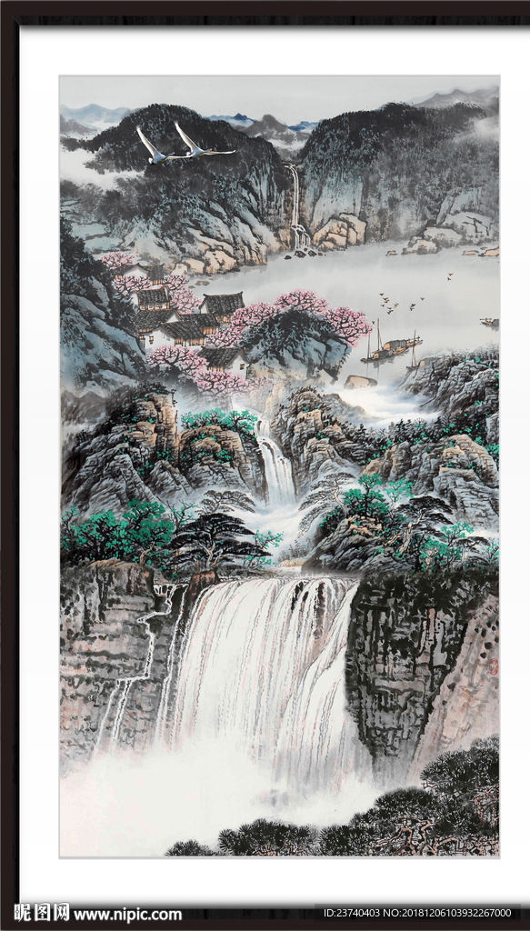 山水国画