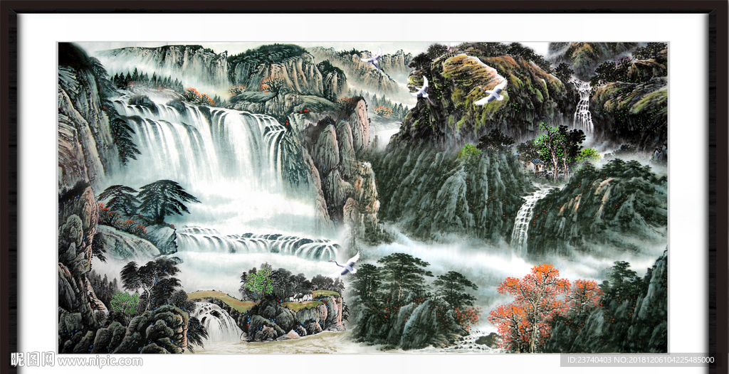 山水国画