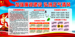 廉政展板