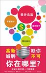 创意 灯泡