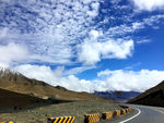风景-蓝天白云公路